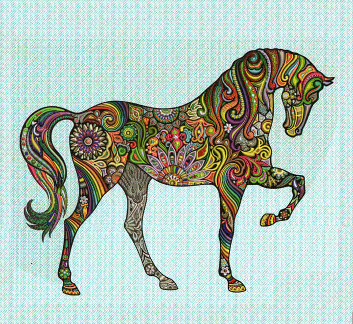 Horse artwork